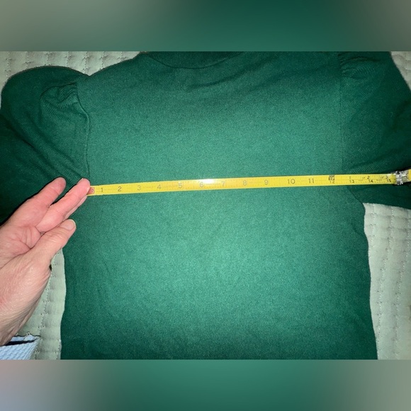 Reformation Cydney Forest green mock neck top. Size XS. VGUC. - Picture 14 of 16